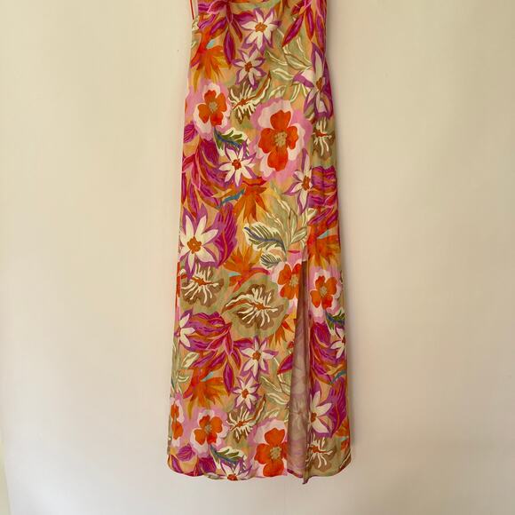 ASTR The Label Gabriella Midi Dress Multicolor Size L - Picture 7 of 10